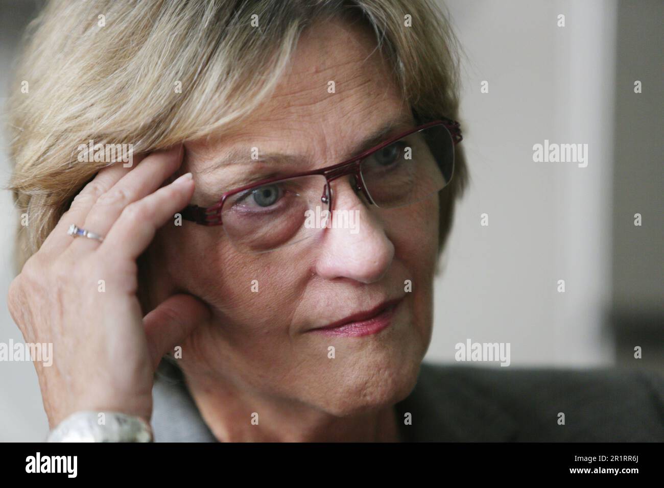 Connie Jackson, San Bruno city manager, sits in a conference room on  Monday, August 17, 2015 in San Bruno, Calif. (Lea SuzukiSan Francisco  Chronicle via AP Stock Photo - Alamy