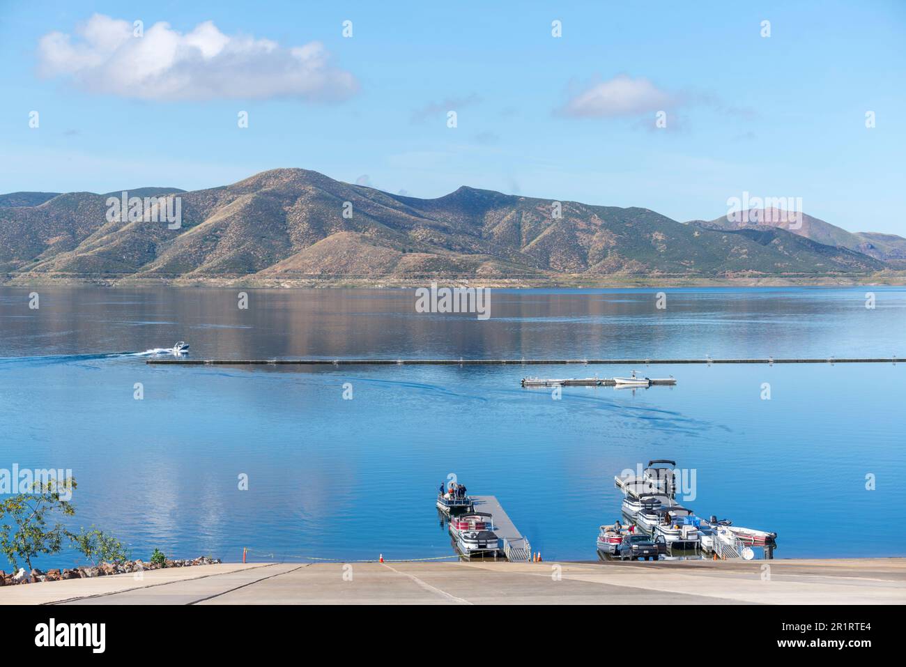 Diamond Valley Lake near Hemet, California Stock Photo Alamy