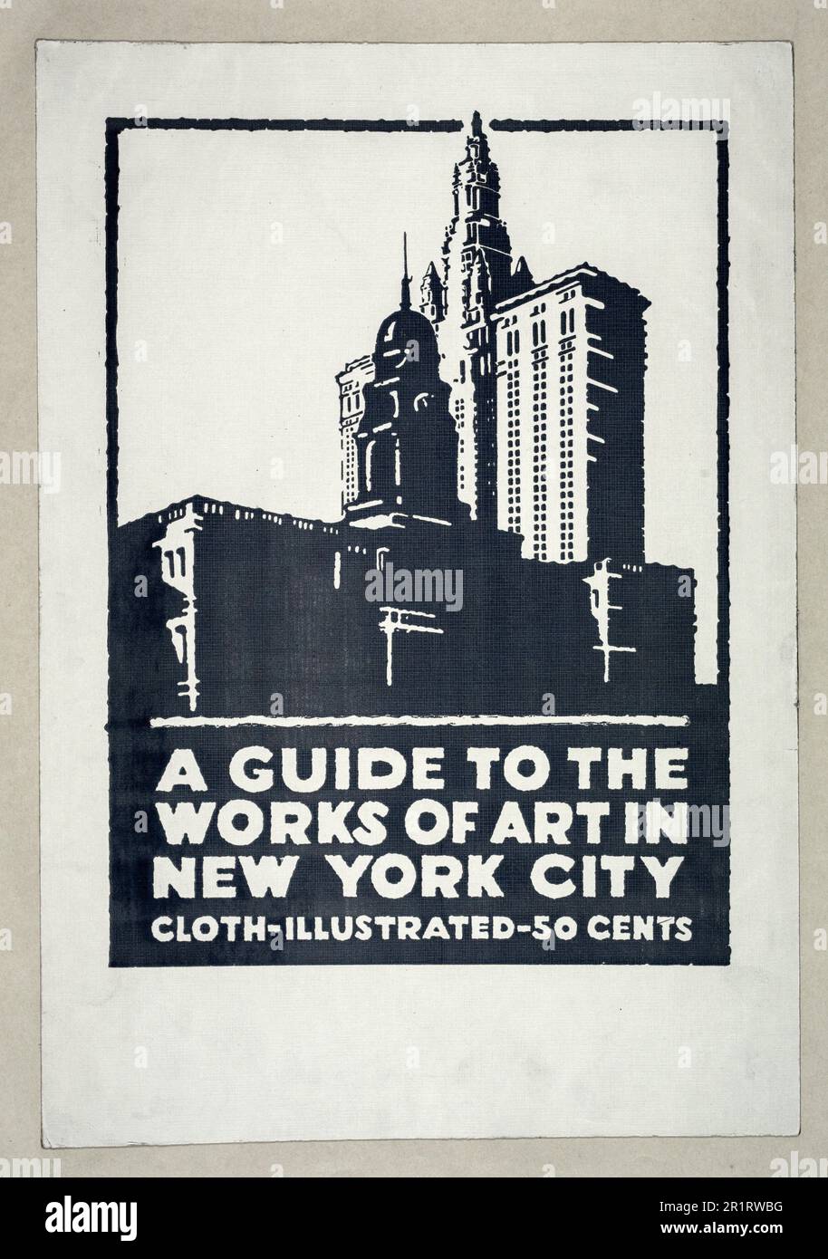 A guide to the works of art in New York city. Posters American book