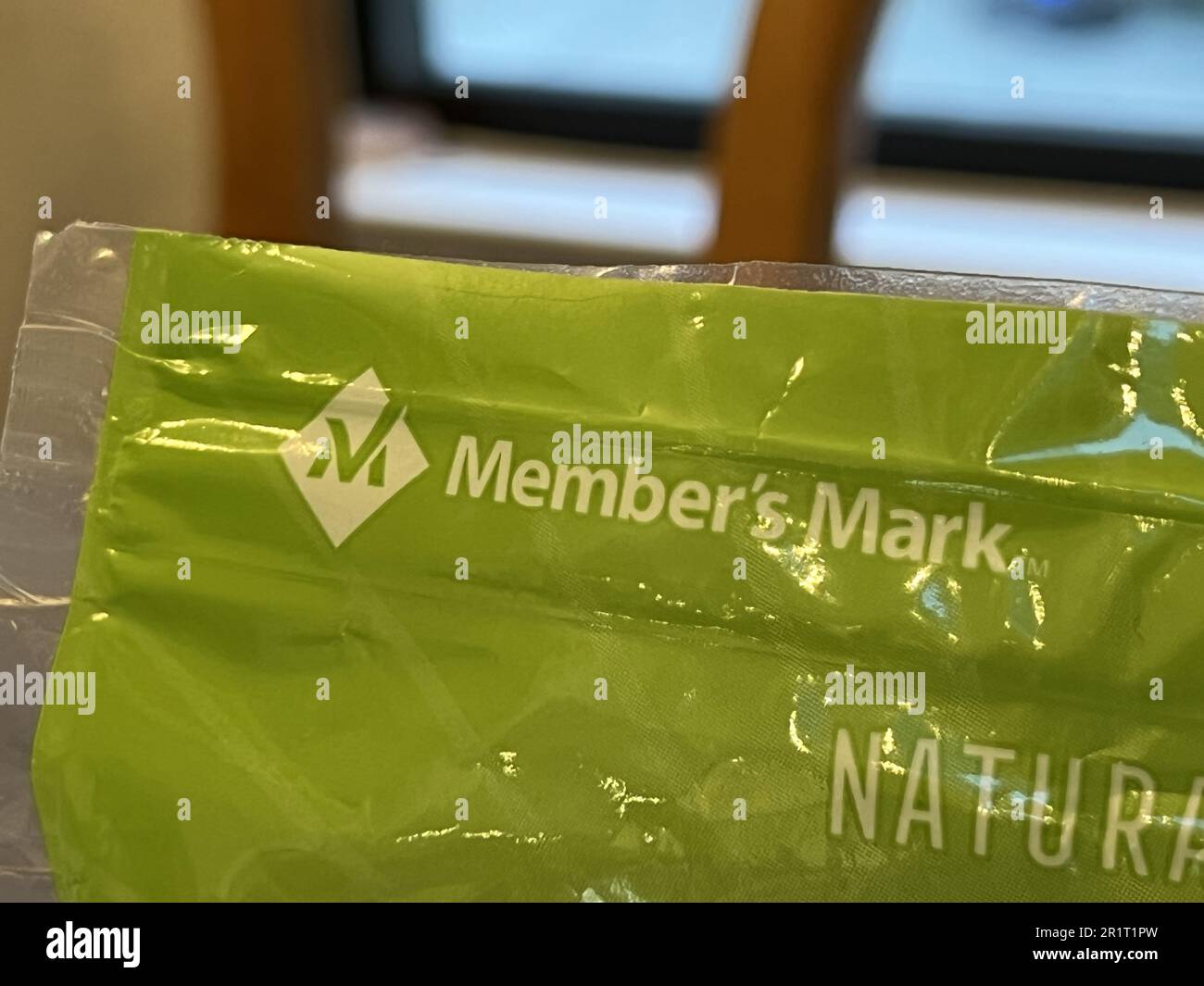 United States. 12th July, 2022. Close-up of logo for Member's Mark, the private label brand of Sam's Club stores, Lafayette, California, July 12, 2022. (Photo by Smith Collection/Gado/Sipa USA) Credit: Sipa USA/Alamy Live News Stock Photo