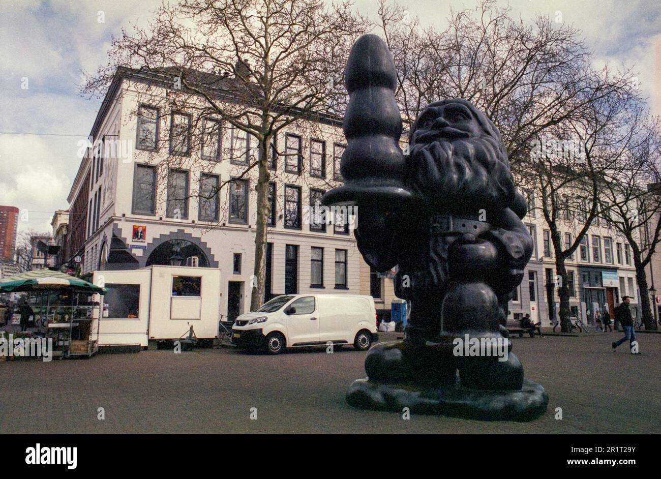 The Artwork & Statue: ´Santa Claus´ by Paul McCarthy is renamed by the  city´s people to: ´Gnome Butplug´ sone after it´s erection in 2001 Stock  Photo - Alamy