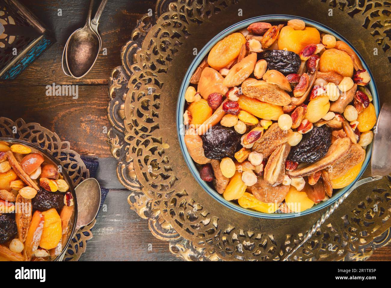 A delicious mix of dried fruits and nuts makes wonderful compote