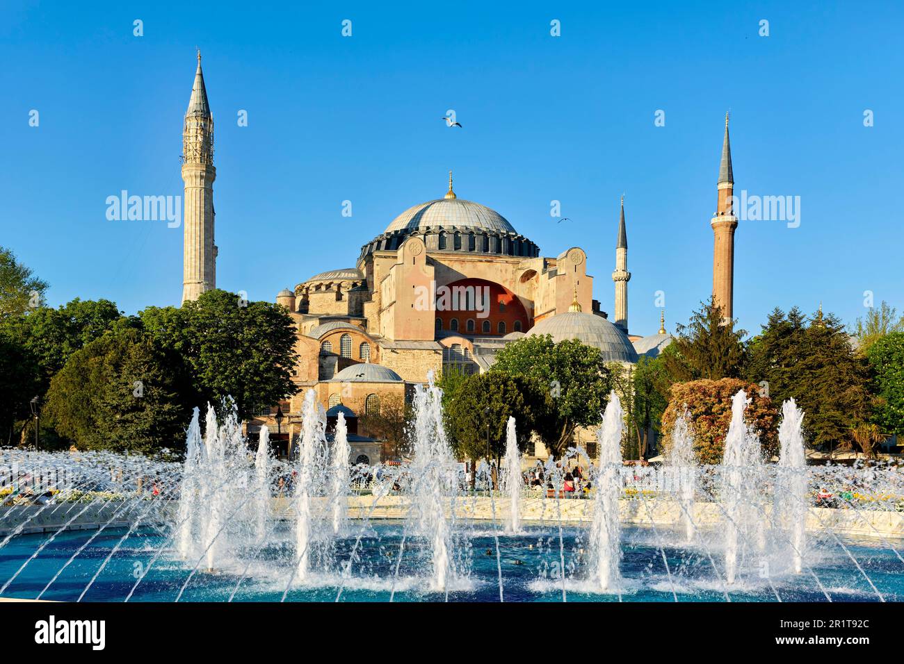 Minarets hagia sophia dome hi-res stock photography and images - Alamy