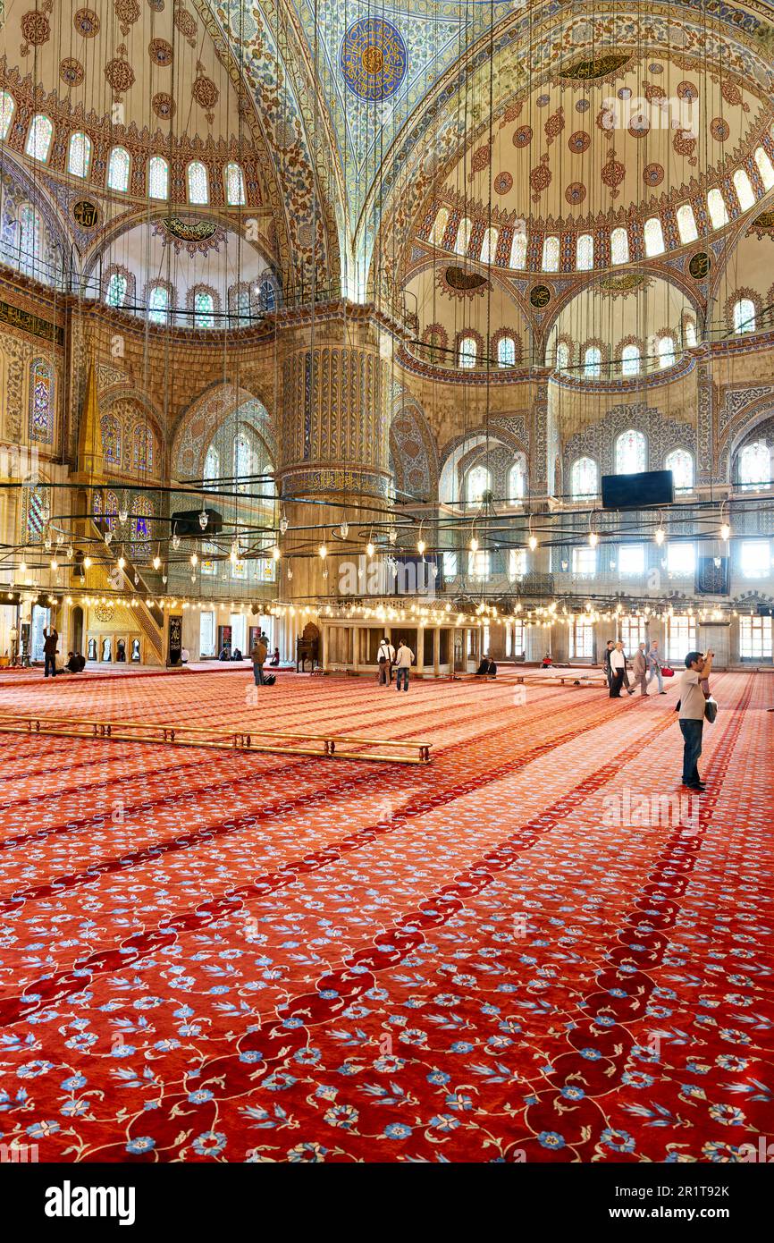 Istanbul Turkey. The Blue Mosque Stock Photo - Alamy