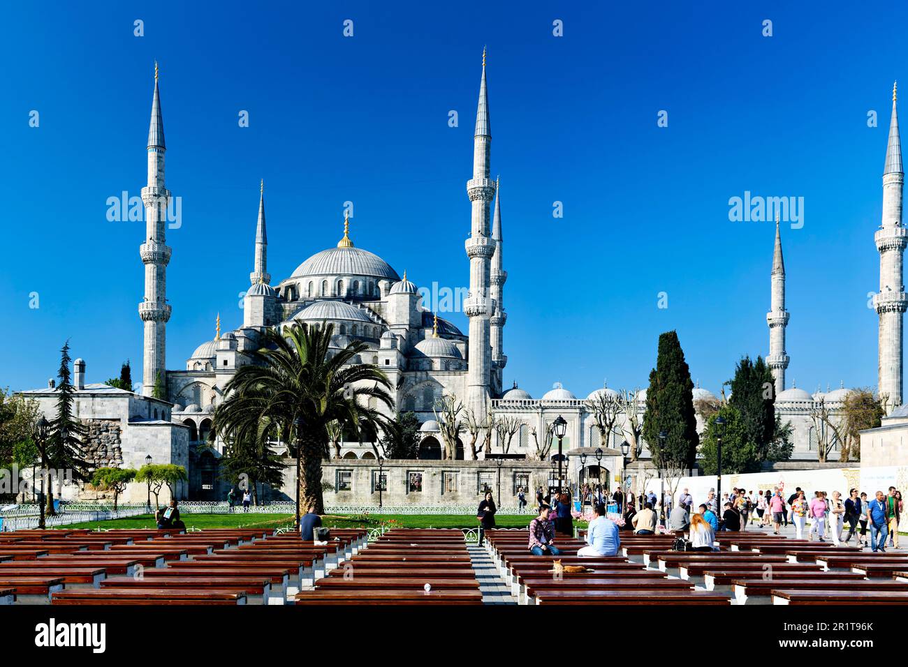 Istanbul Turkey. The Blue Mosque Stock Photo - Alamy
