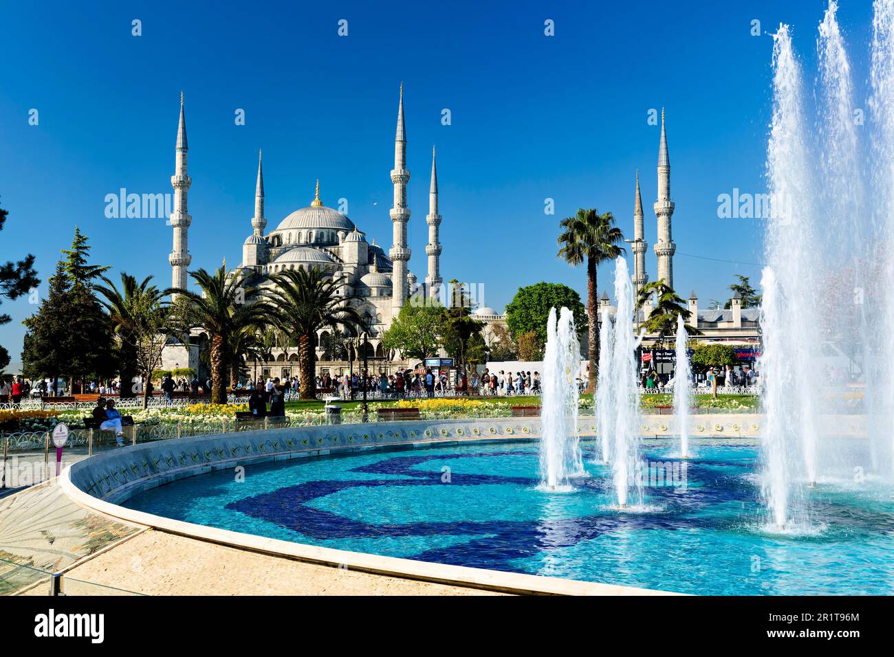 Istanbul Turkey. The Blue Mosque Stock Photo - Alamy