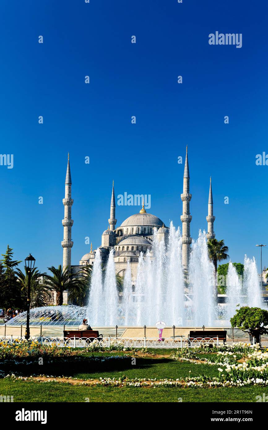 Istanbul Turkey. The Blue Mosque Stock Photo - Alamy