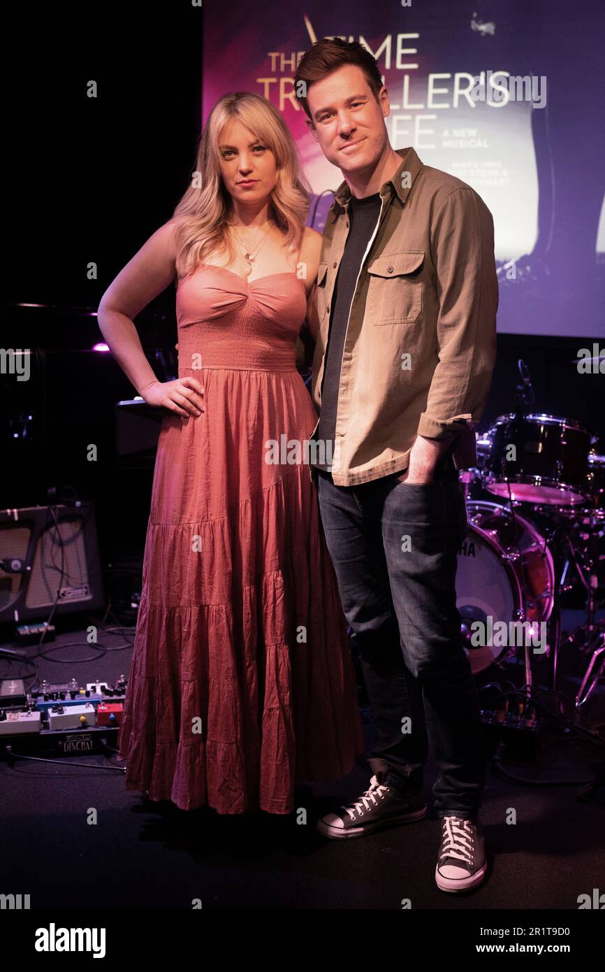 Joanna Woodward and David Hunter during the press launch for The Time ...