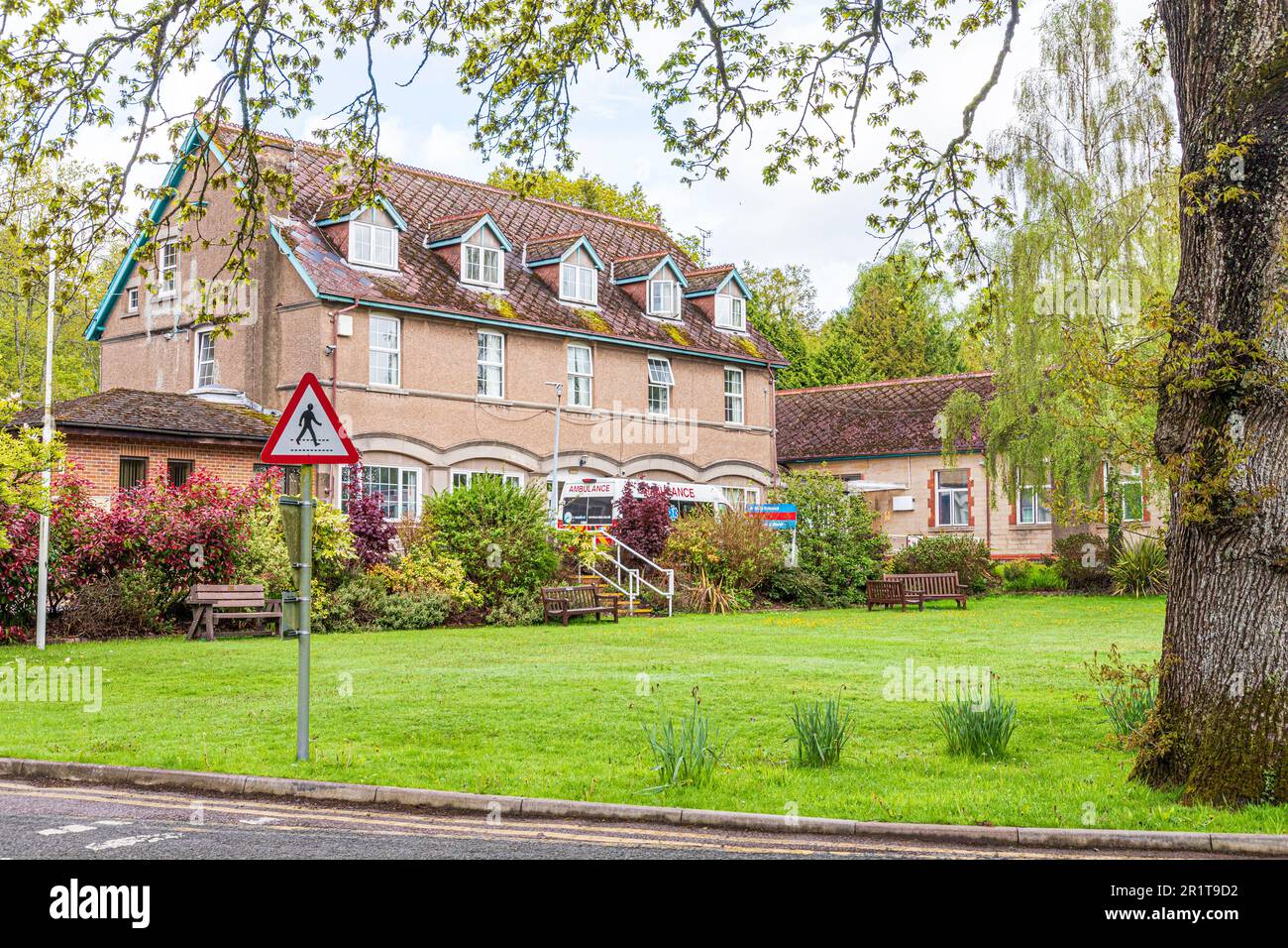 The Dilke Memorial Hospital (opened 1923) is a cottage hospital near