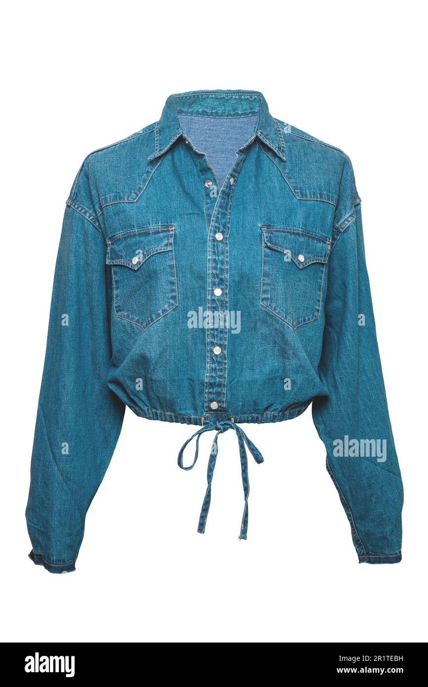 Jenn Short Fitted Denim Jacket Jacket 1