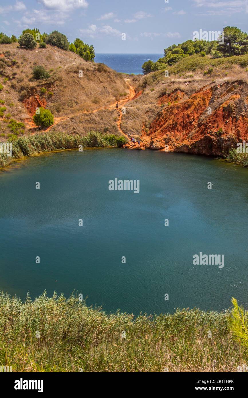 Lago di bauxite otranto hi-res stock photography and images - Alamy