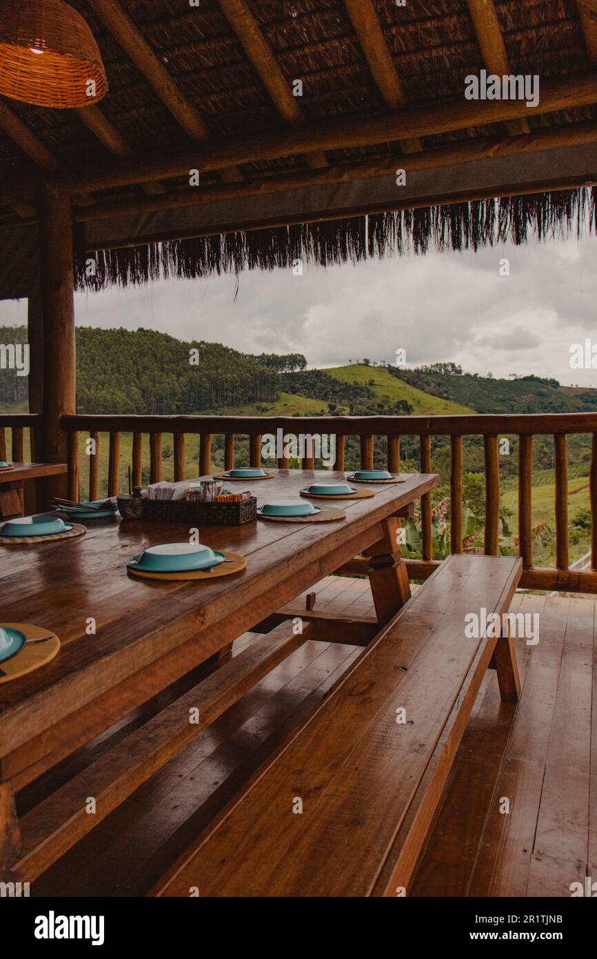 Restaurant view of table mountain hi-res stock photography and images ...