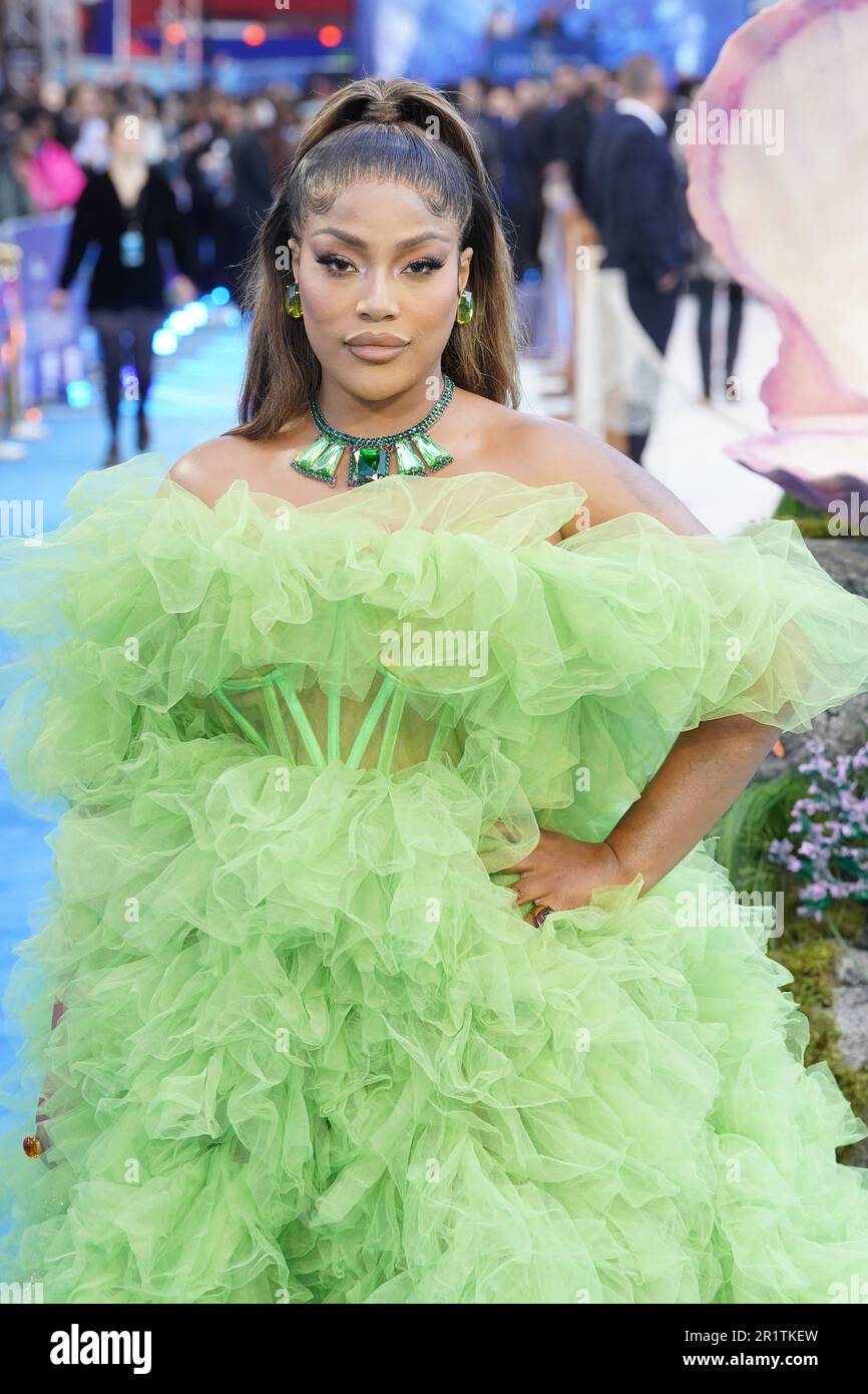 Stefflon Don attending the UK Premiere of the live action re-imagining