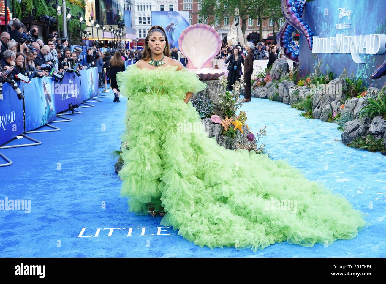 Stefflon Don attending the UK Premiere of the live action re-imagining