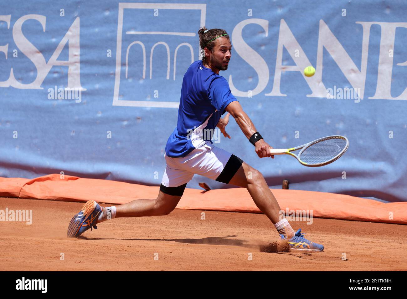 Turin, Italy. 15th May, 2023. Andrea Gola (Italy) during the match vs