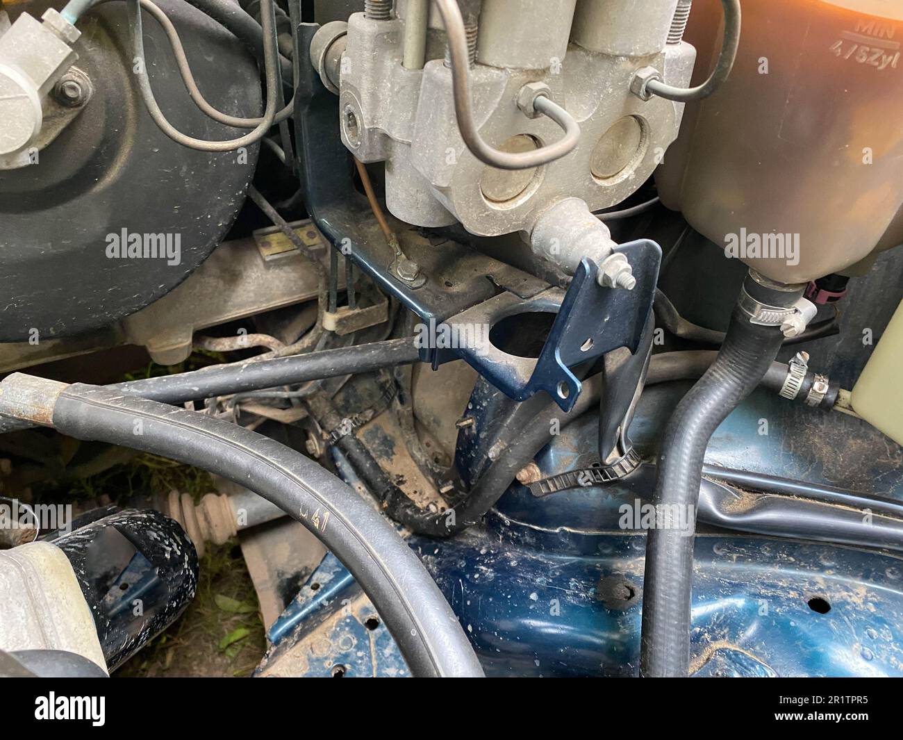 The engine of a modern car is installed in the engine compartment. The