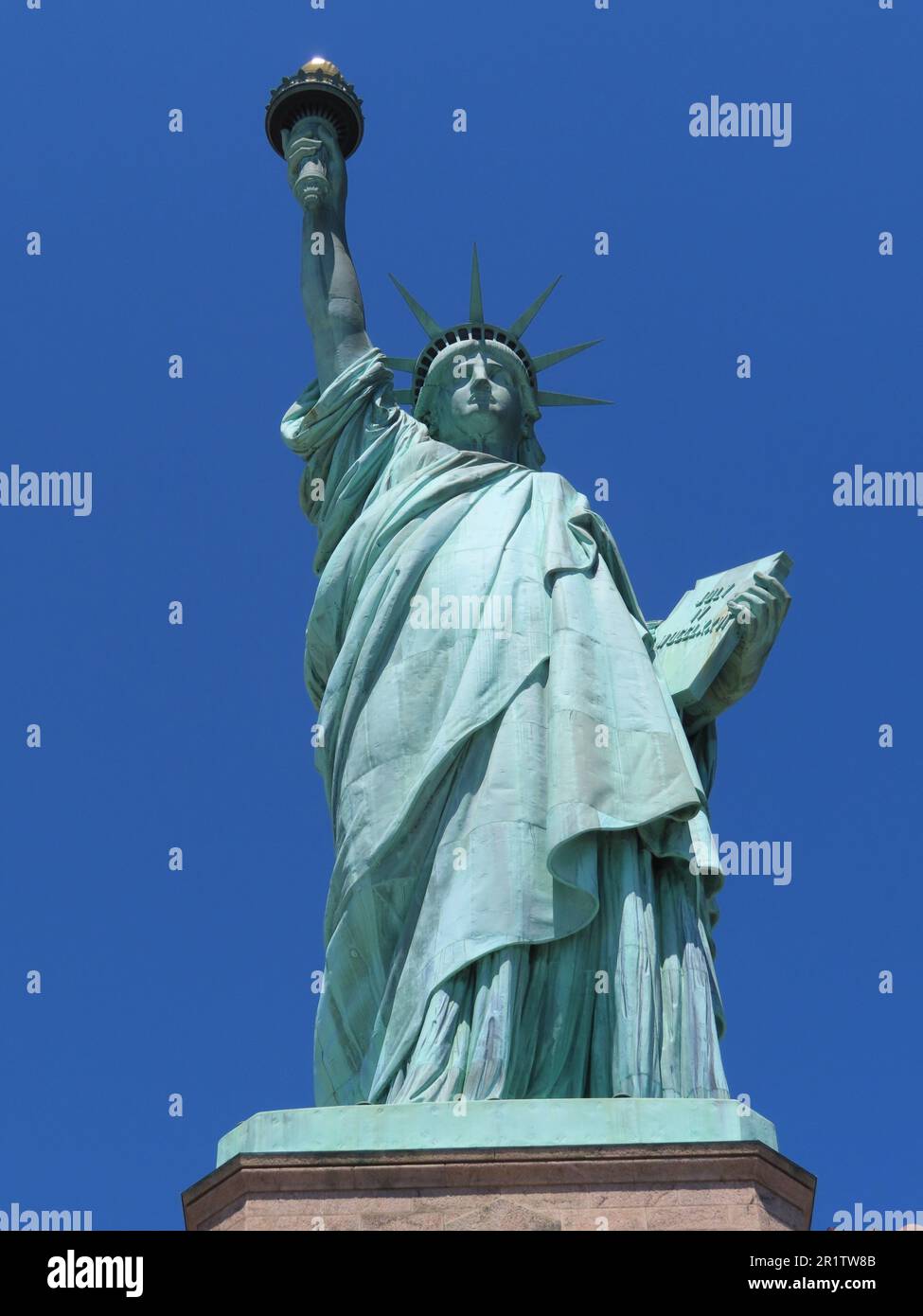 The Statue of Liberty in New York, USA Stock Photo