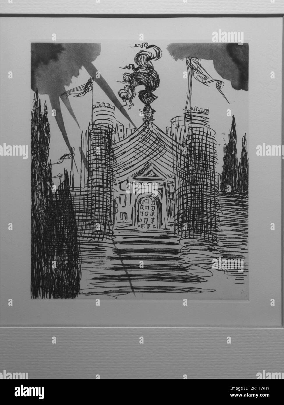 Walking in the old center of Otranto, Apulia Stock Photo Alamy