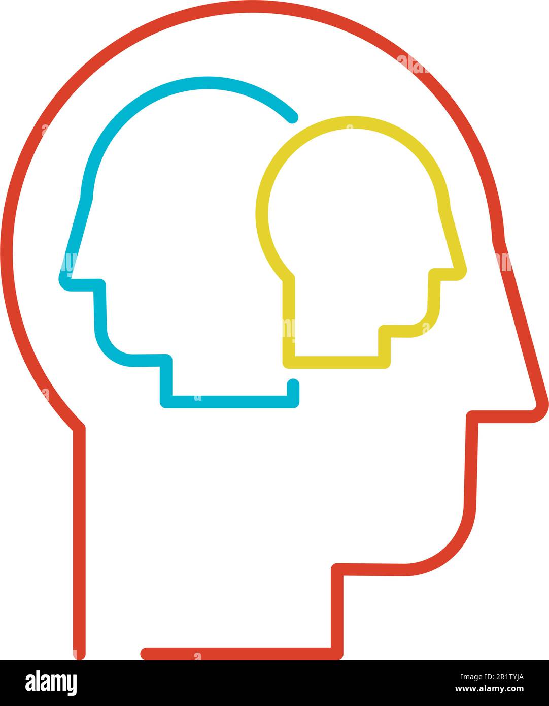 Split test vector vectors Cut Out Stock Images & Pictures - Alamy