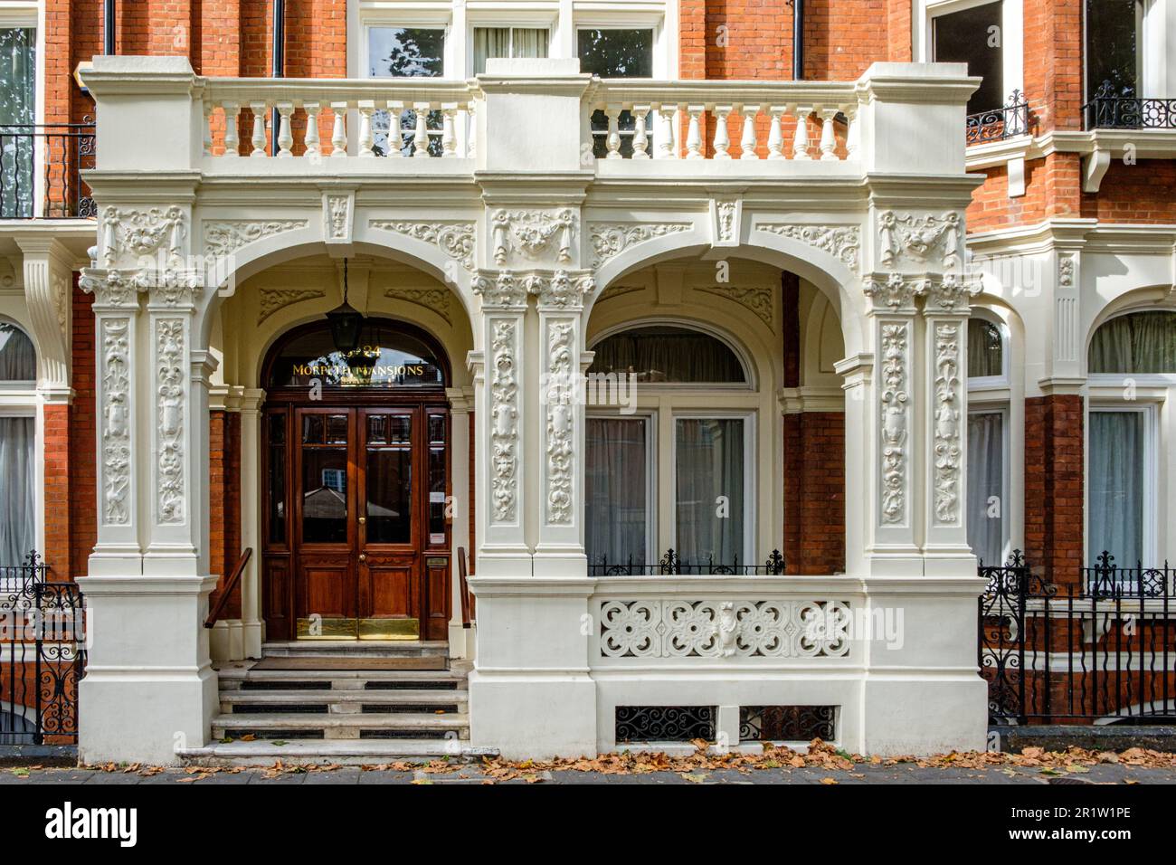Morpeth Mansions, Morpeth Terrace, London, England Stock Photo Alamy