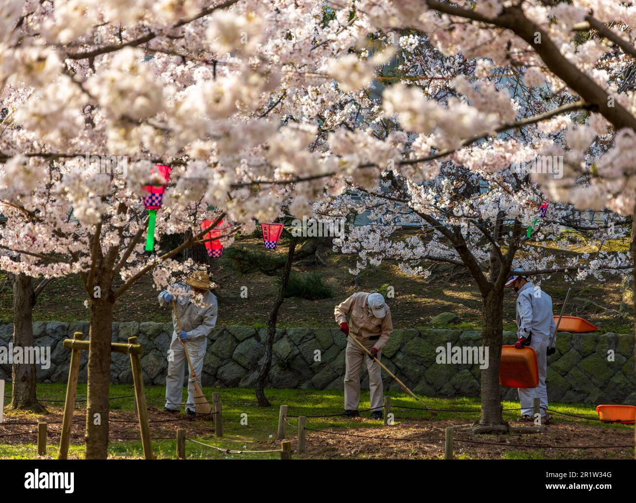 Takamatsu Japan March 30 2023 Tamamo Park Or Takamatsu Castle takamatsu-japan-march-30-2023-tamamo-park-or-takamatsu-castle