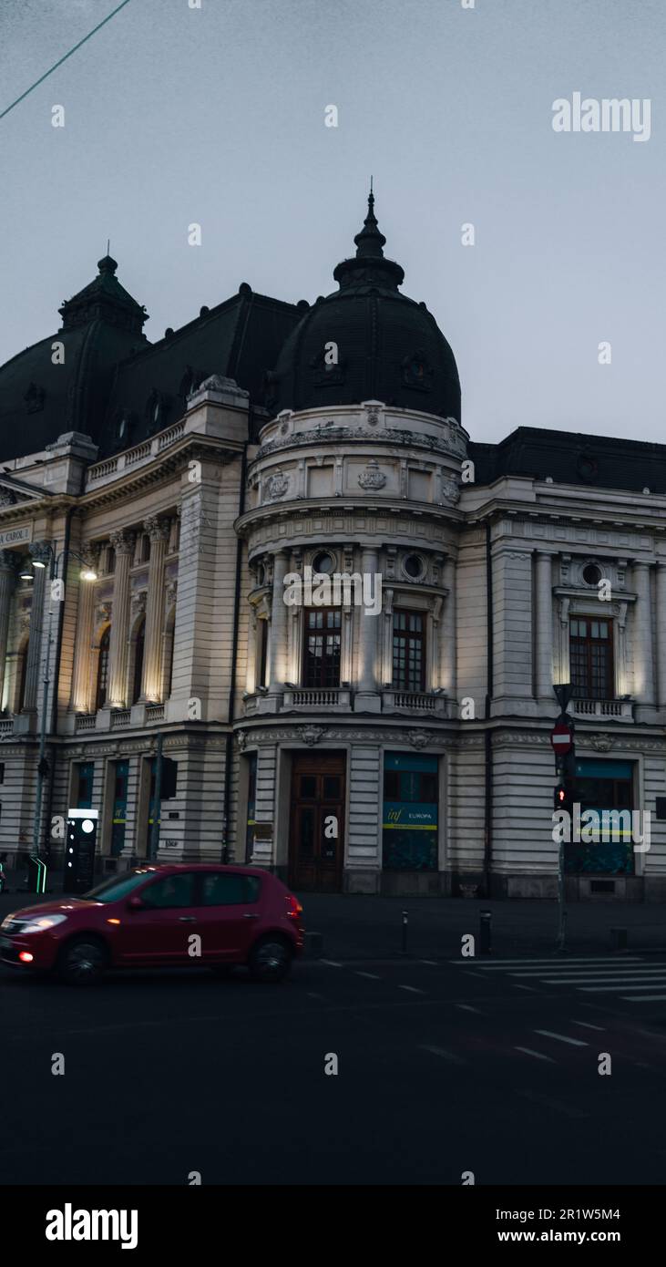 Bumper to Bumper Urban traffic congestion during peak hour in