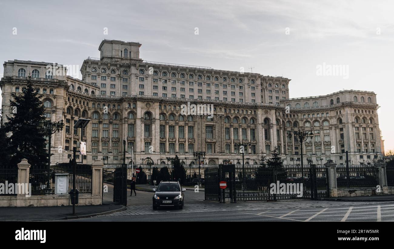 Bumper to Bumper Urban traffic congestion during peak hour in
