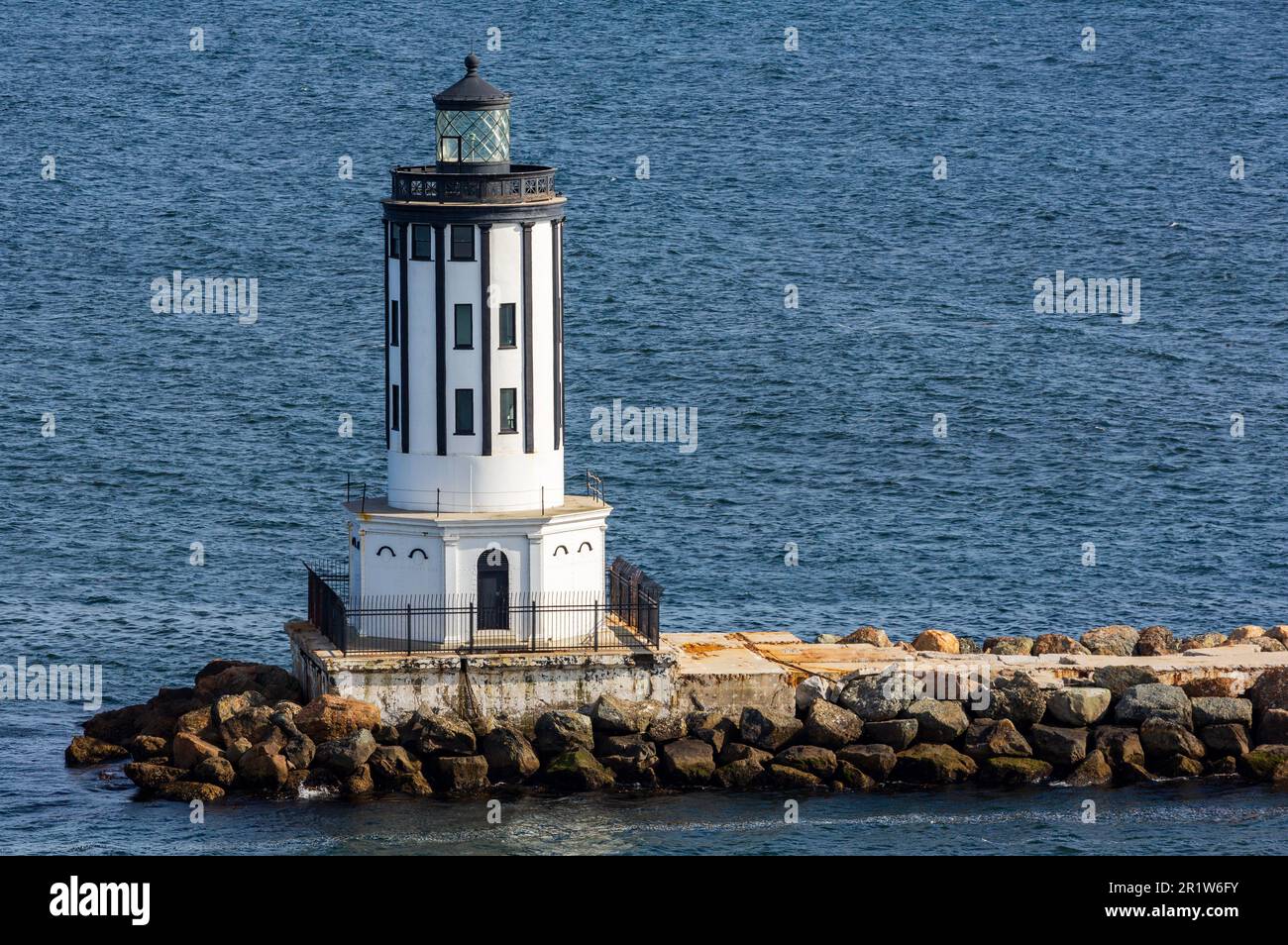 Angels Gate Lighthouse, San Pedro, Southern California, USA Stock Photo