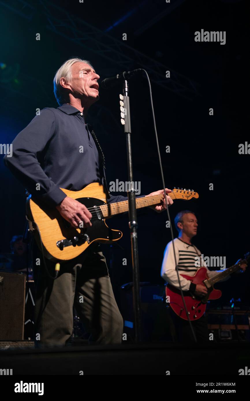 British artist, Paul Weller, former leader of the pivotal bands The Jam