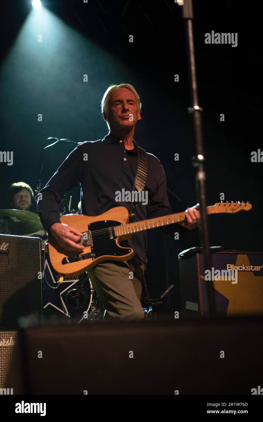 British artist, Paul Weller, former leader of the pivotal bands The Jam
