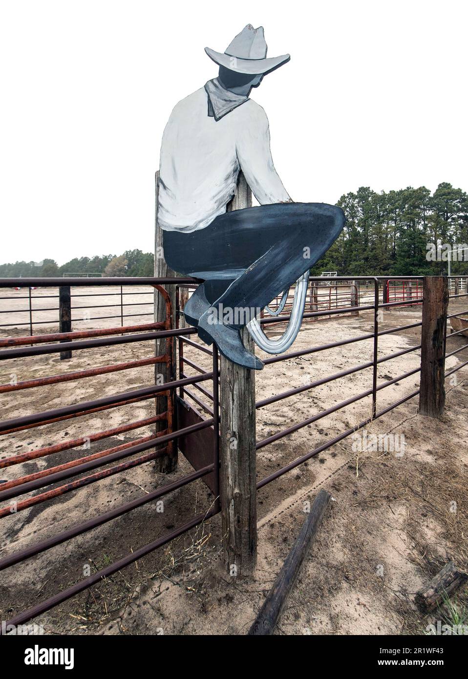 Taylor, Nebraska, USA. 15th May, 2023. ''The Villagers'' are lifesized