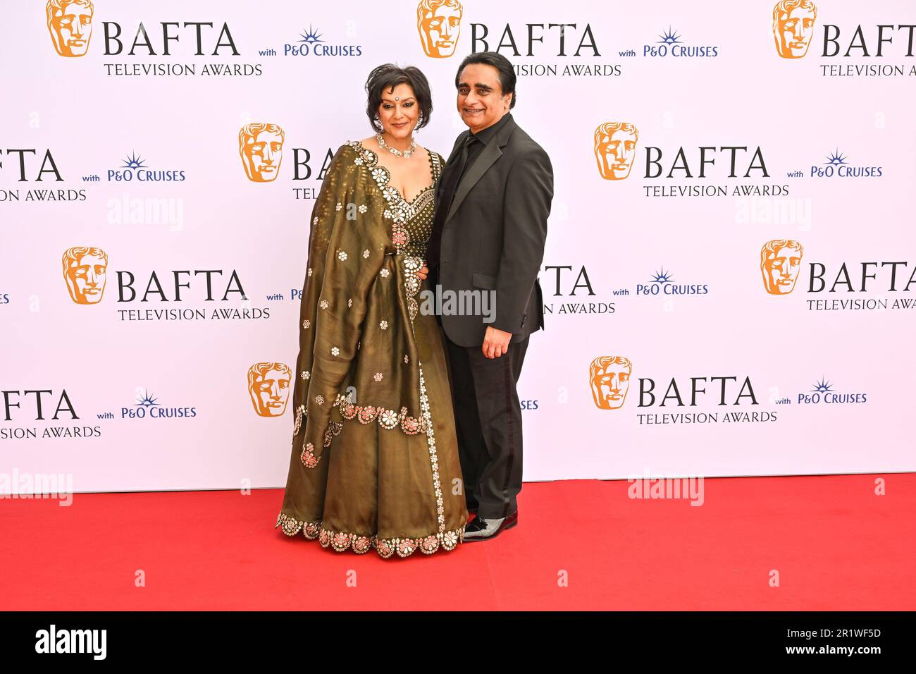 Royal Festival Hall, London, UK on May 14 2023. Meera Syal and Sanjeev