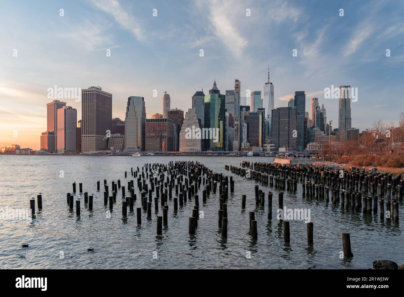 Brooklyn bridge winter hi-res stock photography and images - Alamy
