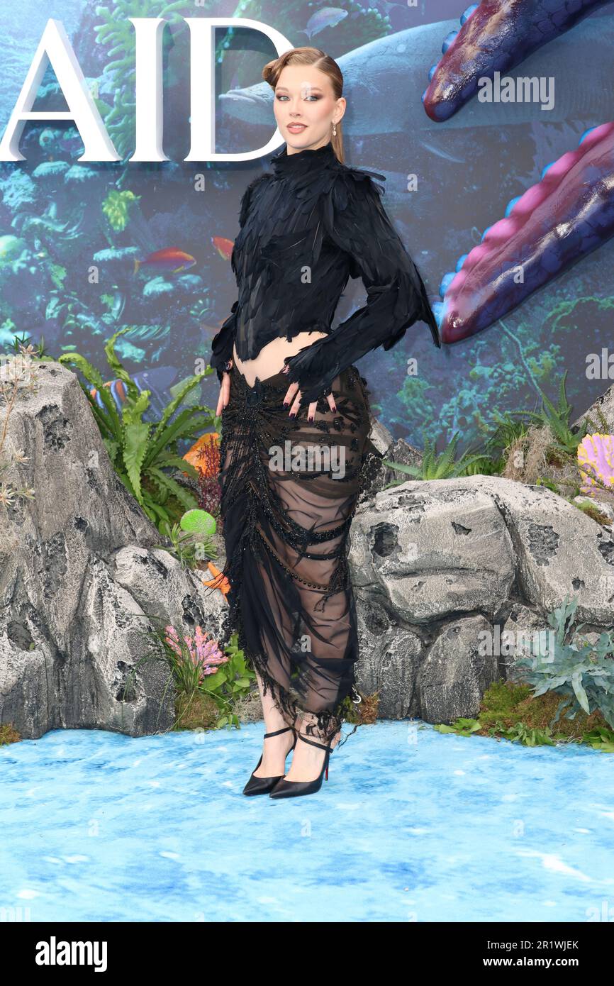 Jessica Alexander, The Little Mermaid UK Premiere, Leicester Square