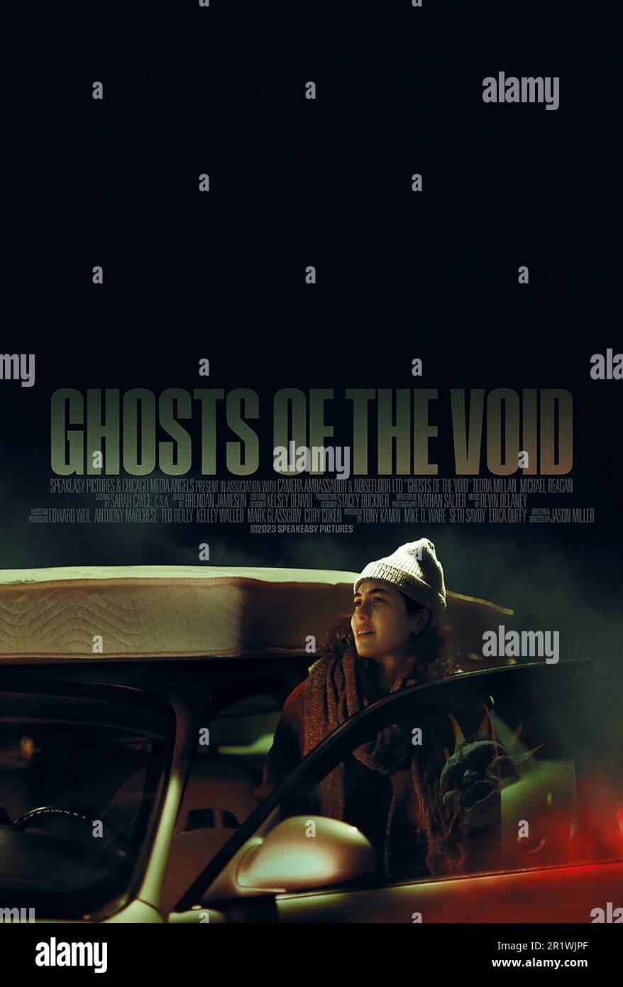 GHOSTS OF THE VOID, poster, Tedra Millan, 2023. © Speakeasy / Courtesy ...