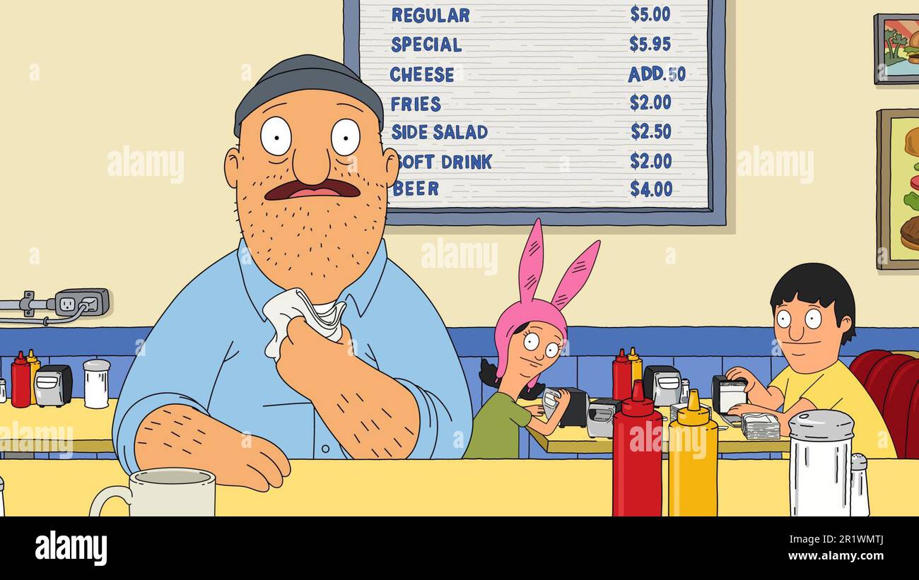 BOB'S BURGERS, from left: Teddy Francisco (voice: Larry Murphy), Louise