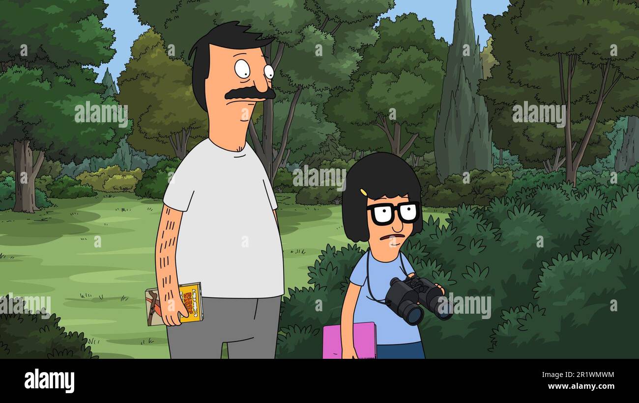 BOB'S BURGERS, from left: Bob Belcher (voice: H. Jon Benjamin), Tina