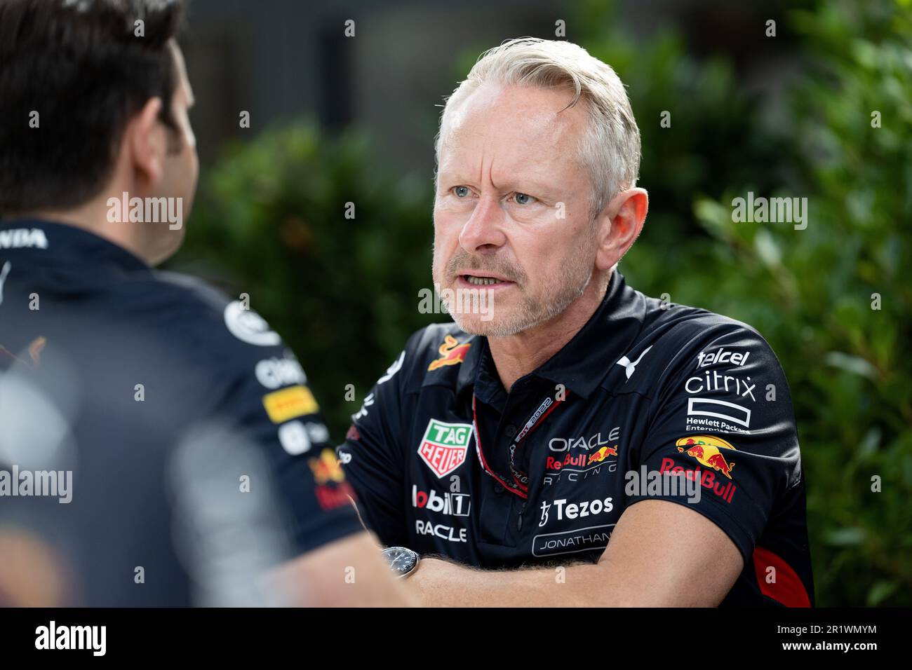 Melbourne, Australia, 9 April, 2022. Red Bull sporting director Jonathan Wheatley at the