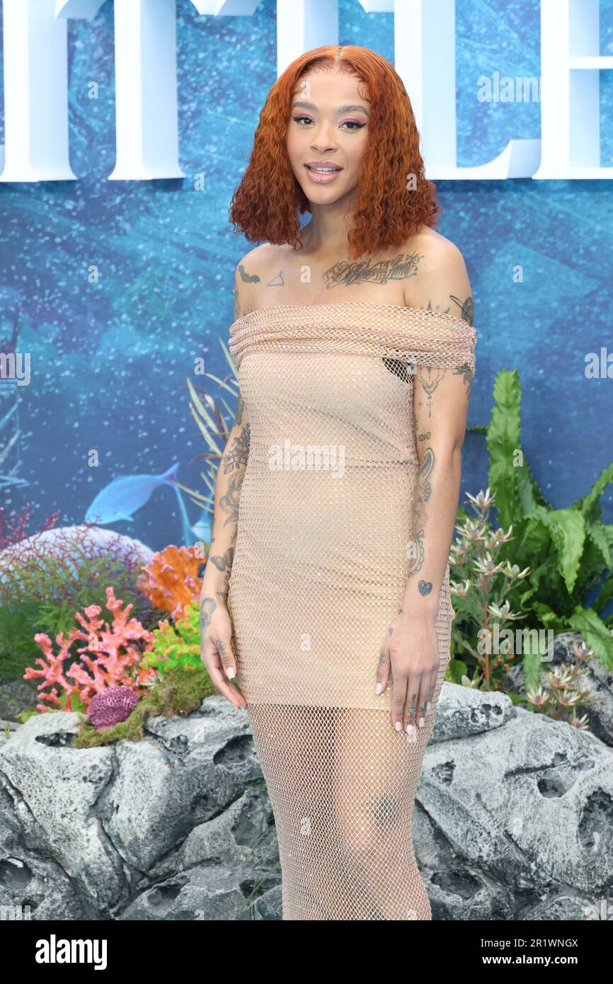 Yinka Bokini, The Little Mermaid - UK Premiere, Leicester Square