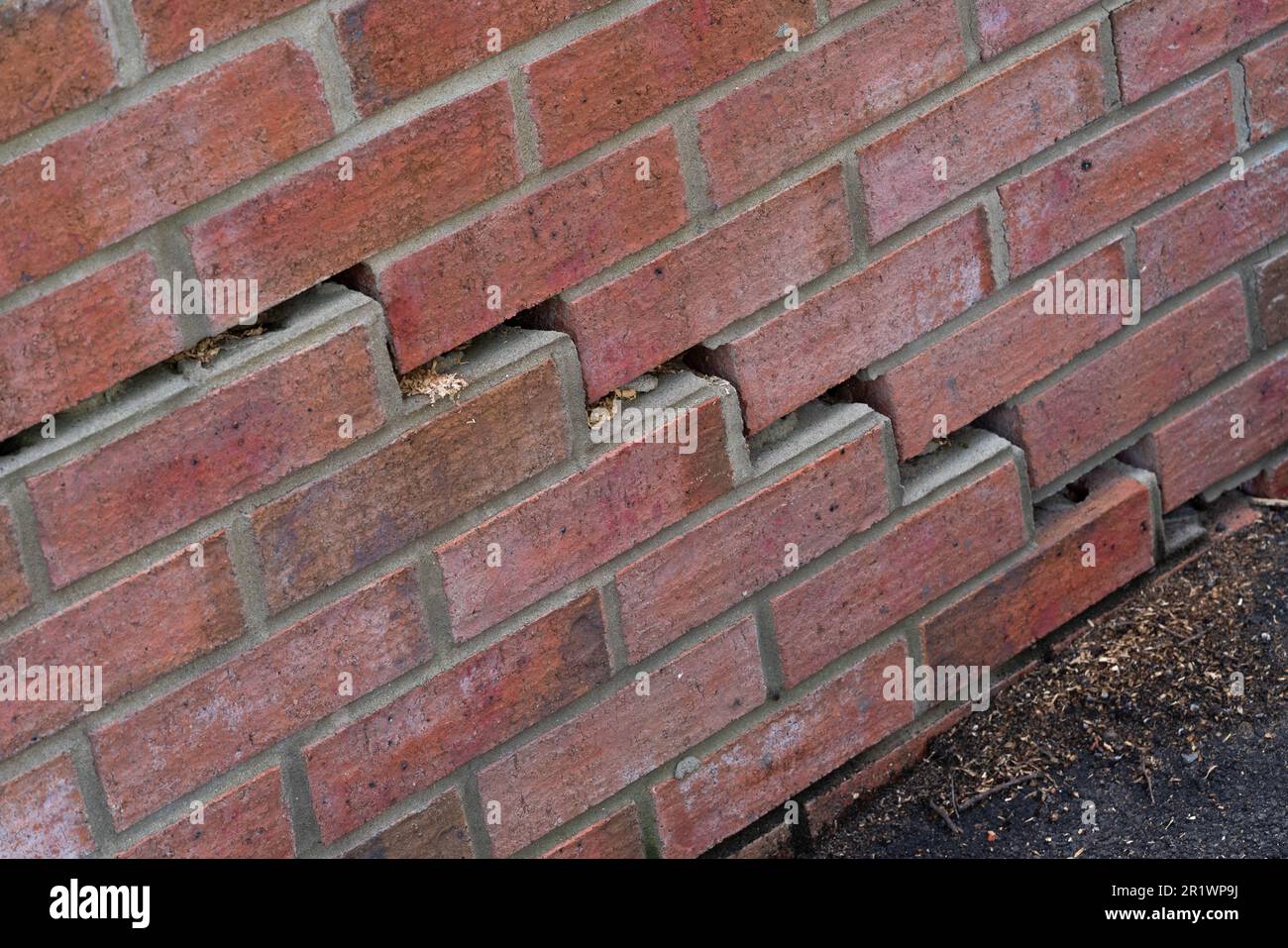 Subsidence, downward, vertical movement, Earth's surface, natural processes, human activities