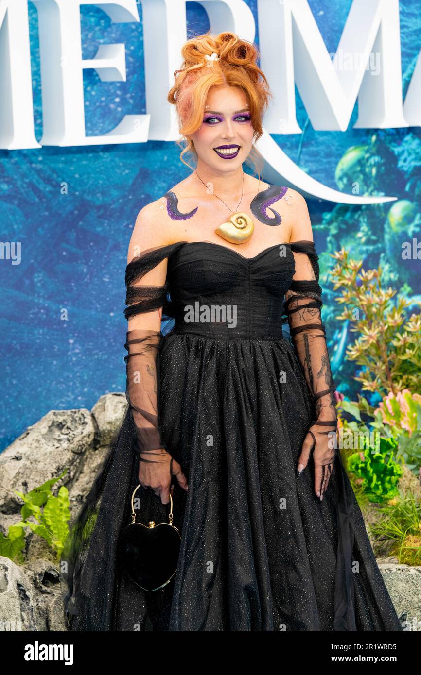 London, The Netherlands. 15th May, 2023. Holly Murray attending the UK Premiere of Disney movie The Little Mermaid at Odeon Luxe Leicester Square in London, UK. (Photo by DPPA/Sipa USA) Credit: Sipa US/Alamy Live News Stock Photo