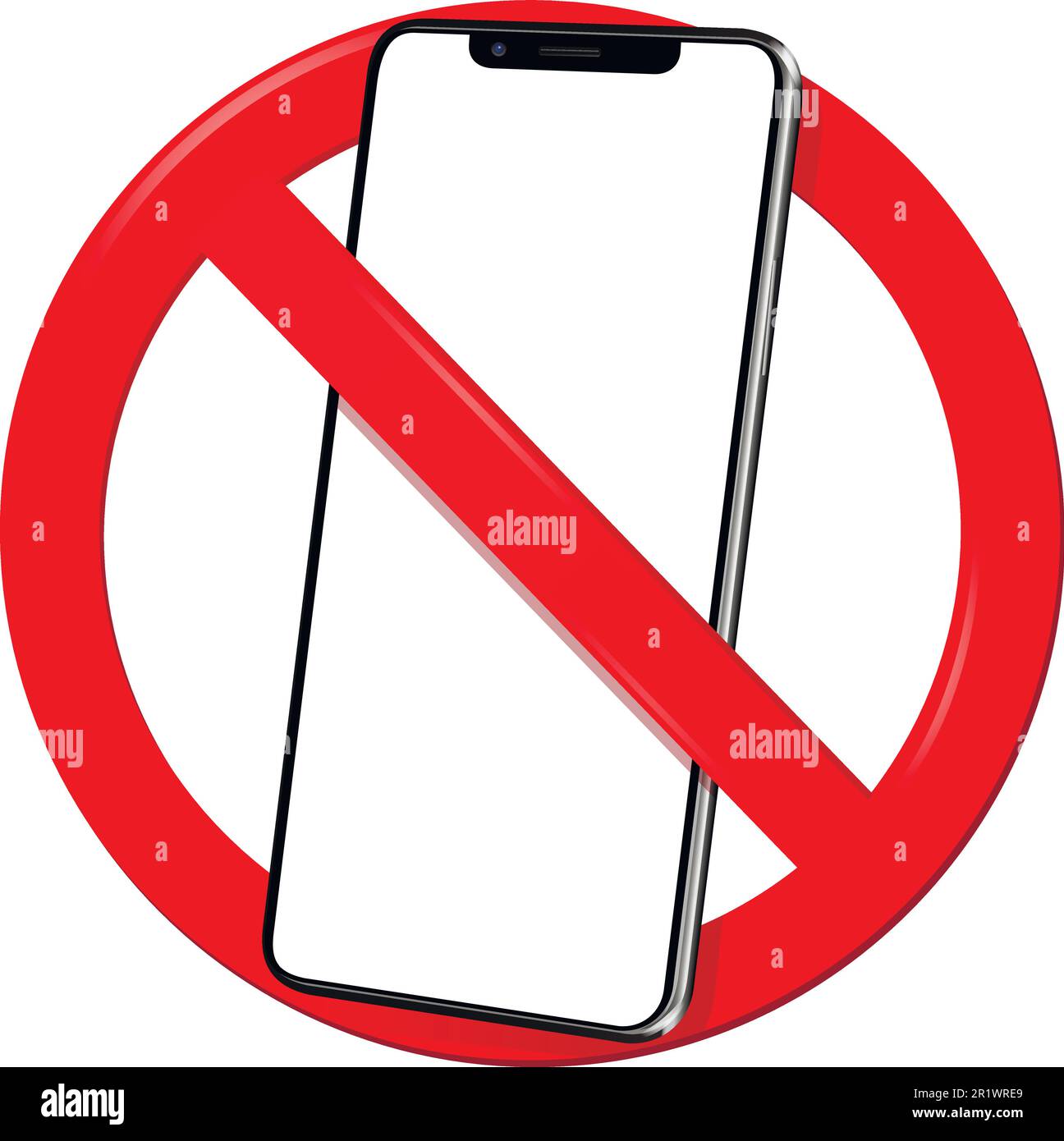 Phone Forbidden Sign Photography Prohibited Photo Ban Icon With Camera And  Mobile Stop Symbol Of Use Cellphone Call Smartphone Do Video Area Of  Warning About Telephone Off Logo Of Mute Vector Stock