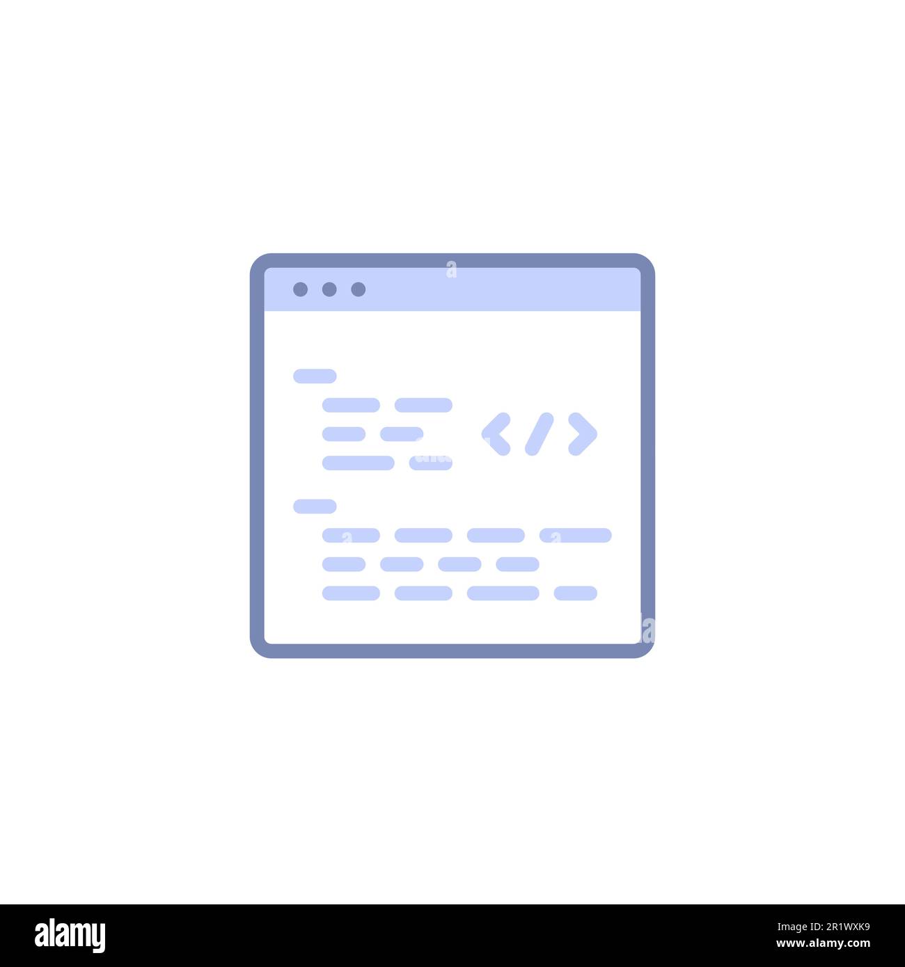 Code Coding Development: Custom Development Solutions for Your Business Needs Stock Vector