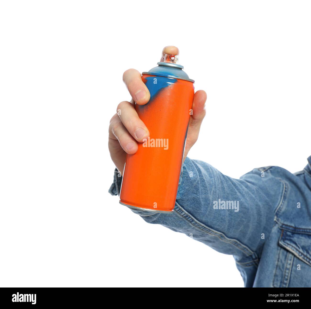 Graffiti artist holding spray can hi-res stock photography and images ...