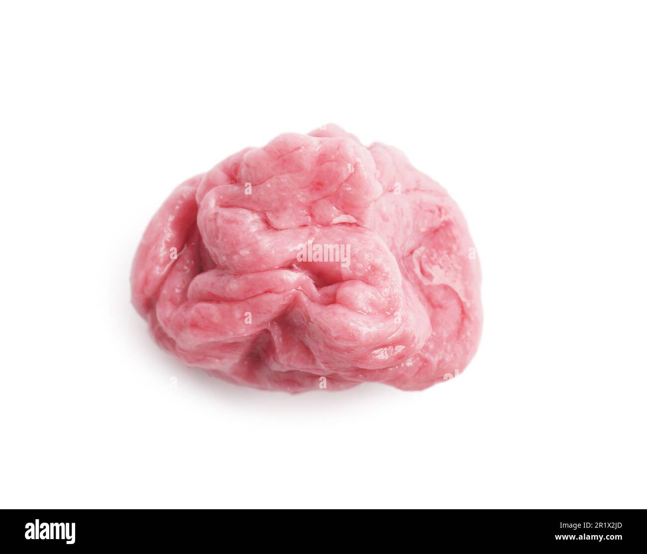 One used chewing gum isolated on white, top view Stock Photo - Alamy