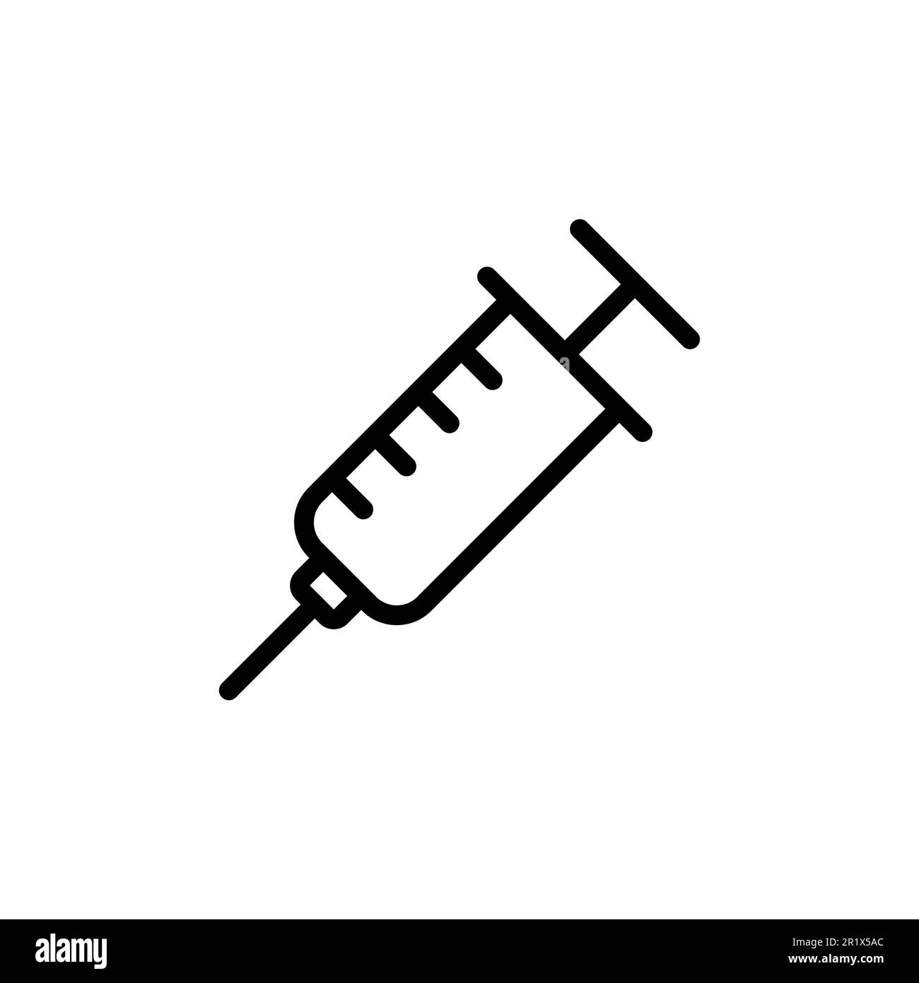 Syringe icon vector. injection icon vector Stock Vector Image & Art - Alamy