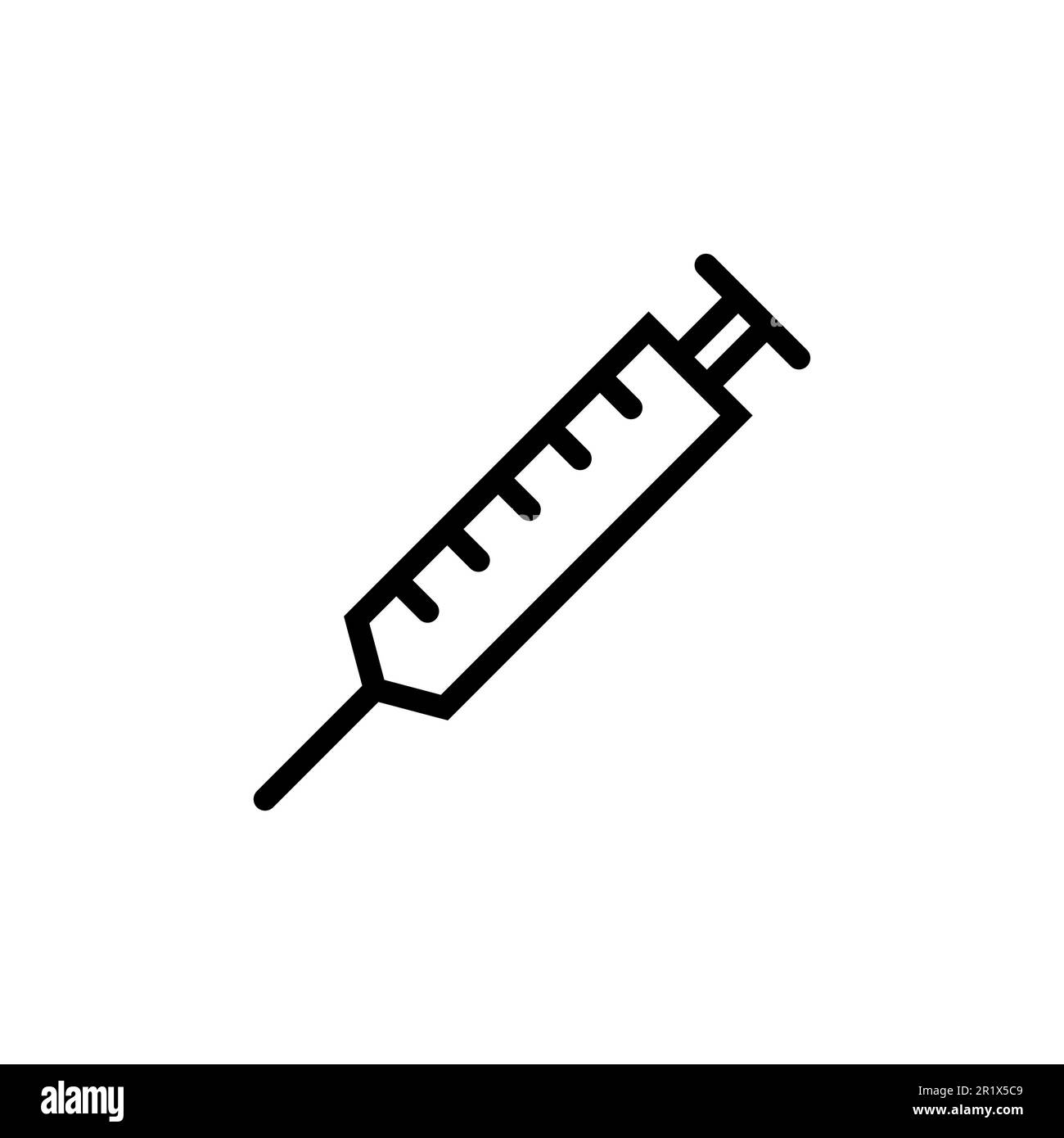 Syringe icon vector. injection icon vector Stock Vector Image & Art - Alamy