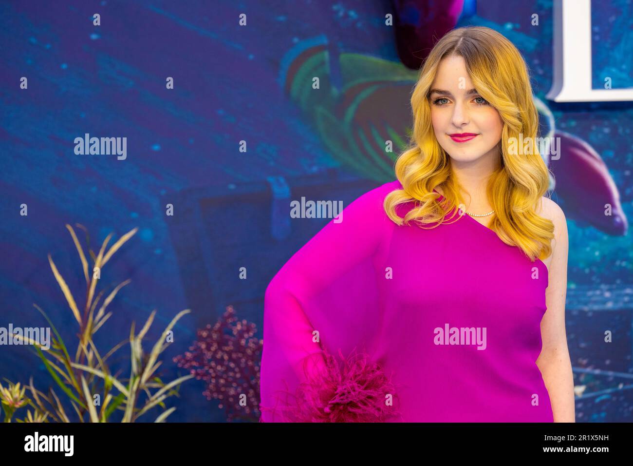 London, UK. 15th May, 2023. Mckenna Grace attending the UK Premiere of Disney movie The Little Mermaid at Odeon Luxe Leicester Square in London, UK. (Photo by DPPA/Sipa USA) Credit: Sipa US/Alamy Live News Stock Photo