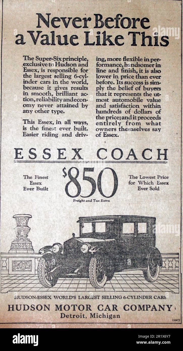 A Photograph of A Vintage Advertisement From a Mid 1920s Kansas City