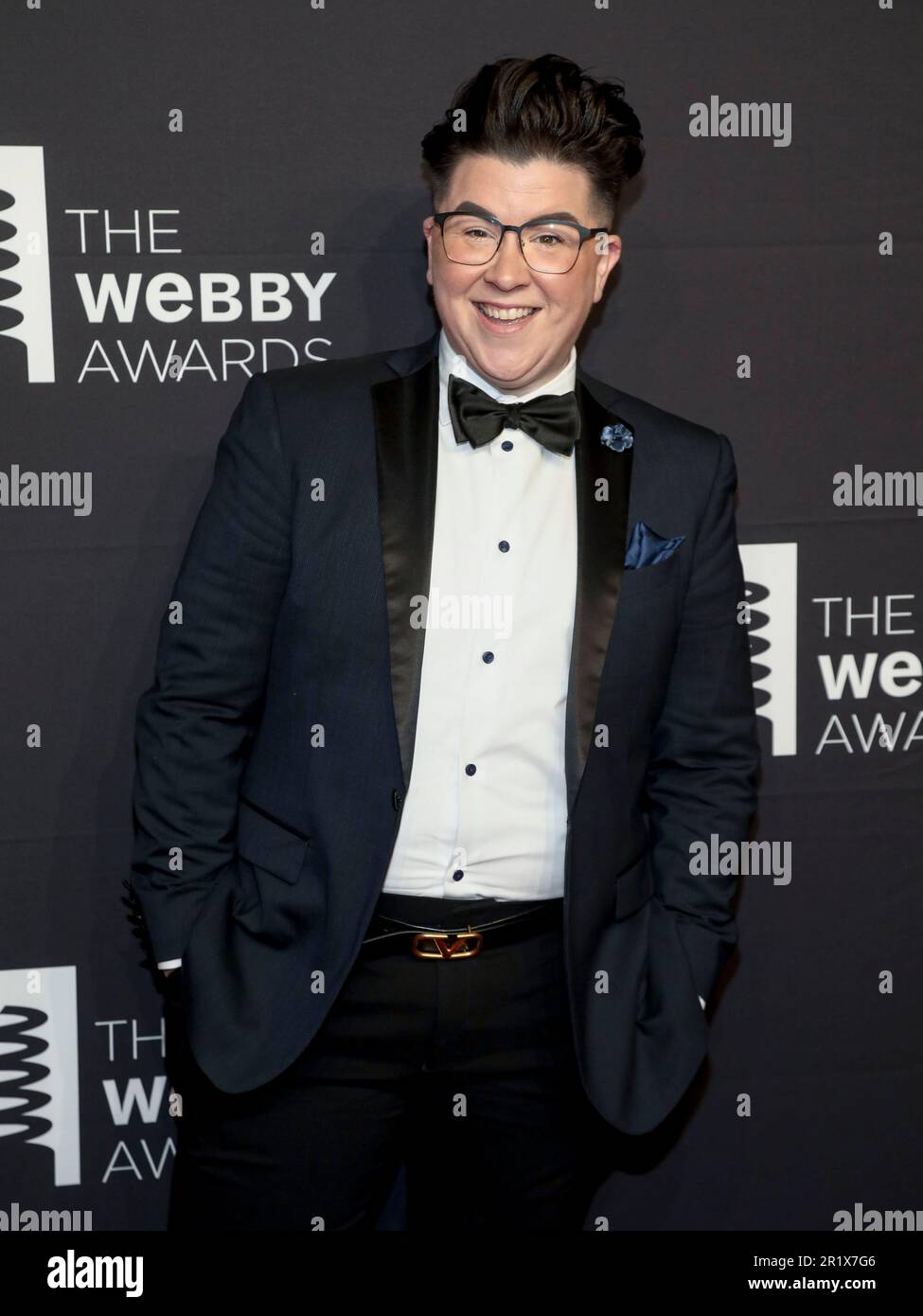 Journalist Vitus Spehar attends the 27th annual Webby Awards at Cipriani  Wall Street on Monday, May 15, 2023, in New York. (Photo by Andy  KropaInvisionAP Stock Photo - Alamy